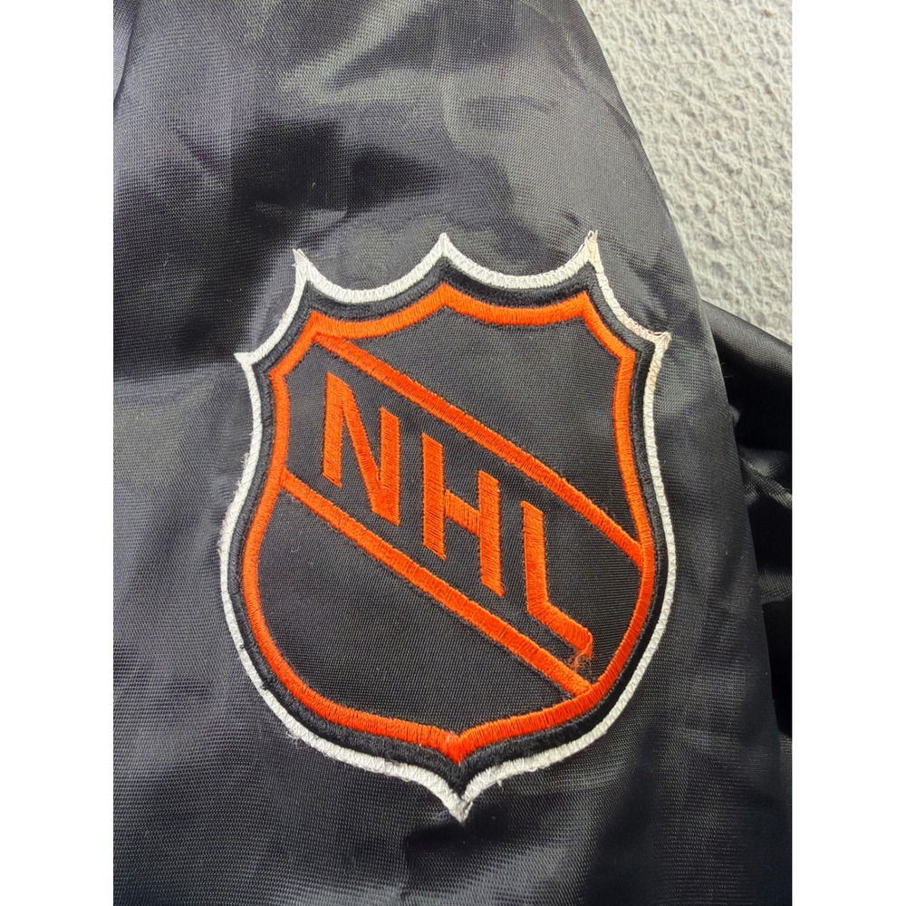 VTG Los Angeles Kings Deadstock NWT Starter Black Label NHL Satin Jacket Mens L - Picture 4 of 14